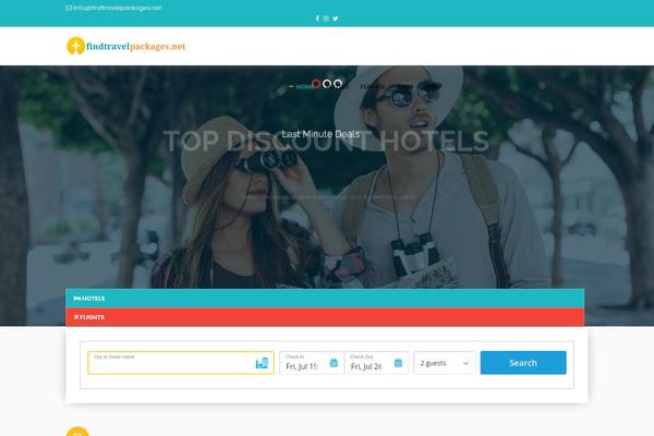 findtravelpackages.net site used Travelz