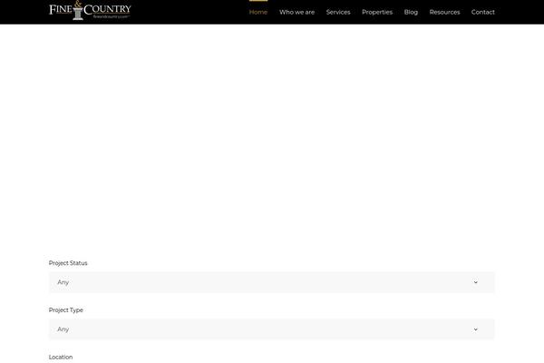 Rehomes website example screenshot