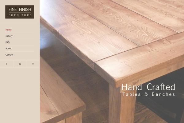 Enfold theme site design template sample
