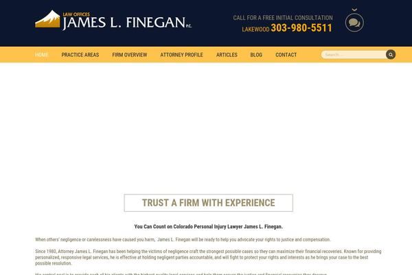 fineganlaw.com site used Wp-finegan-law-theme