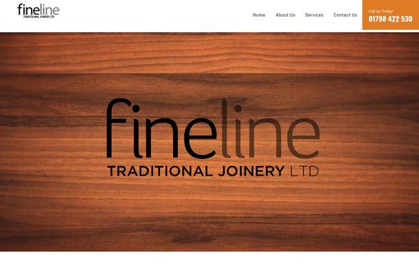 fineline-joinery.co.uk site used Hampton