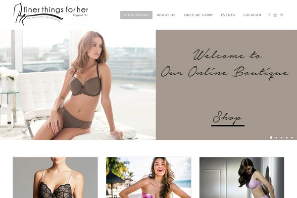 finerthingsforher.com site used Barely-corporate