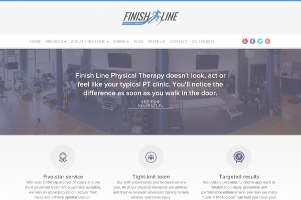 finishlinept.com site used Finishlinept