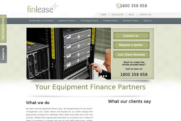 finlease.com.au site used Finlease