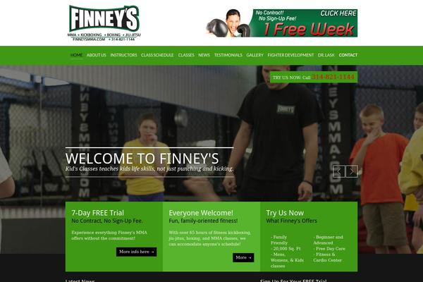 finneyskickboxing.com site used Finneysmma
