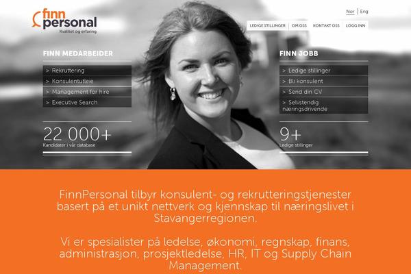 finnpersonal.no site used Rayonbase