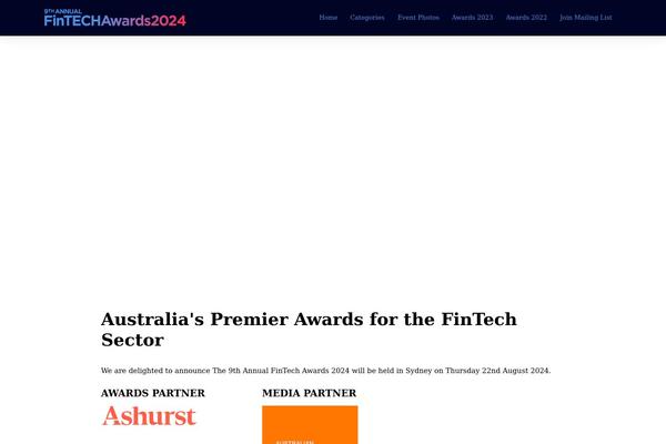 fintechawards.net site used Grandconference
