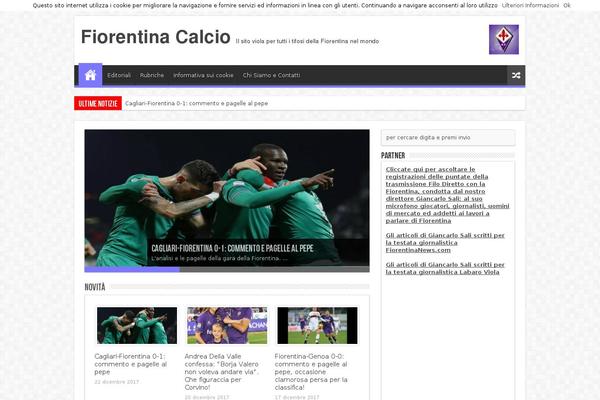 Sahifa theme site design template sample