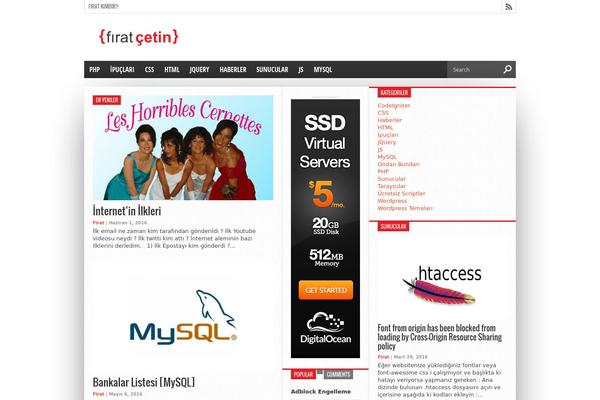 firatcetin.com site used Amacseo