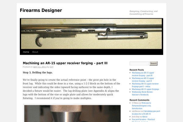 Twenty Ten theme site design template sample