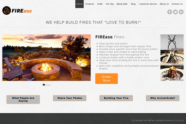 firease.com site used Responsy-v3-5-3