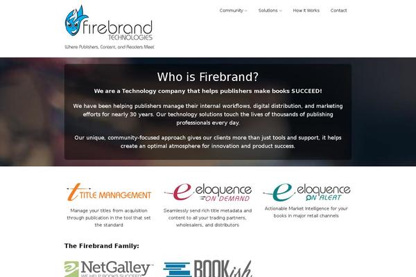 firebrandtech.com site used Make-child-theme