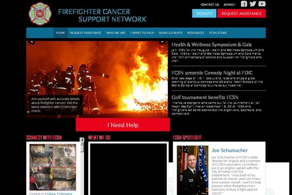 firefightercancersupport.org site used Fcsn