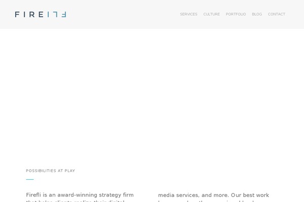 Glowing theme websites examples