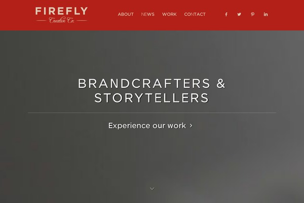 Firefly theme site design template sample