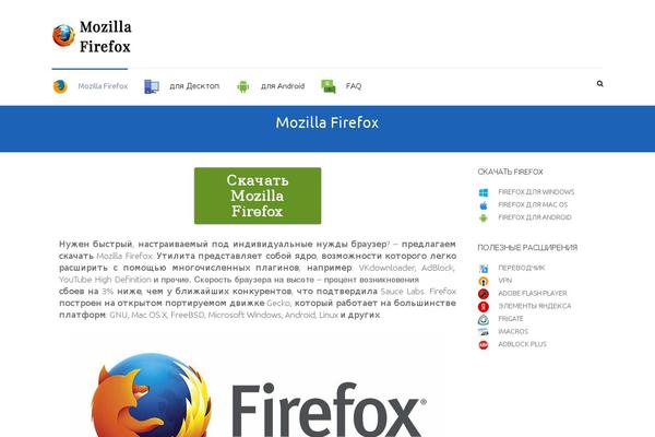 firefox-downloads.ru site used Firefox