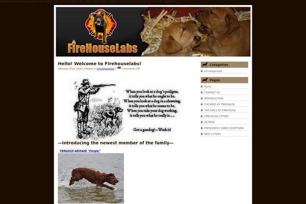 firehouselabs.com site used Firehouse