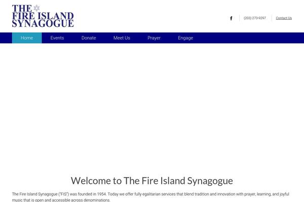 fireislandsynagogue.org site used Fire-island-synagogue