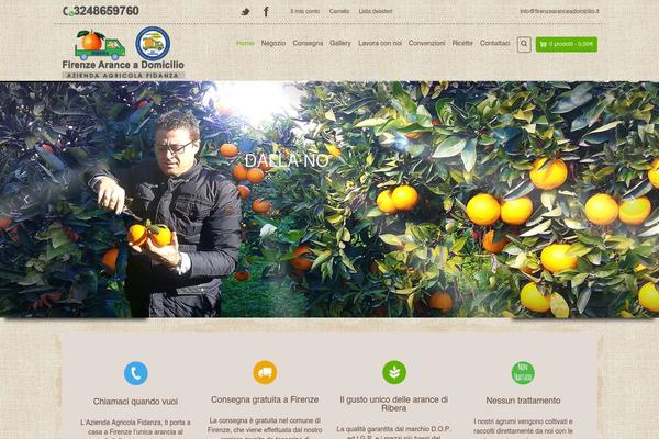 Organicwebshop theme site design template sample