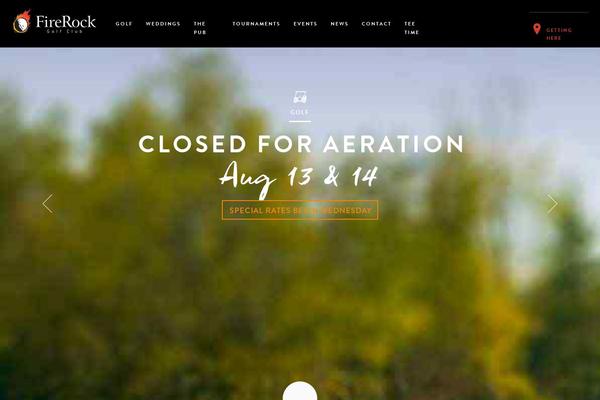firerockgolf.com site used Firerock