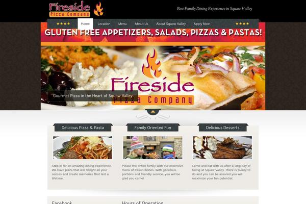 The Restaurant theme site design template sample