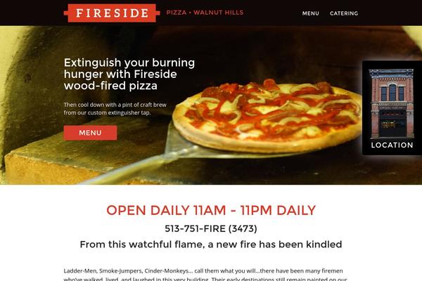 firesidepizzawagon.com site used Fireside