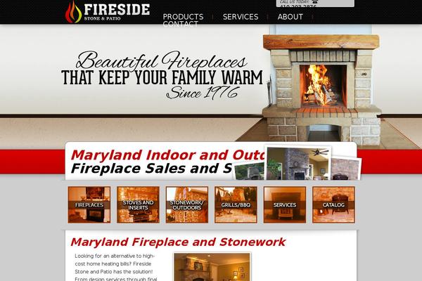 firesidestone.com site used Fireside-stone