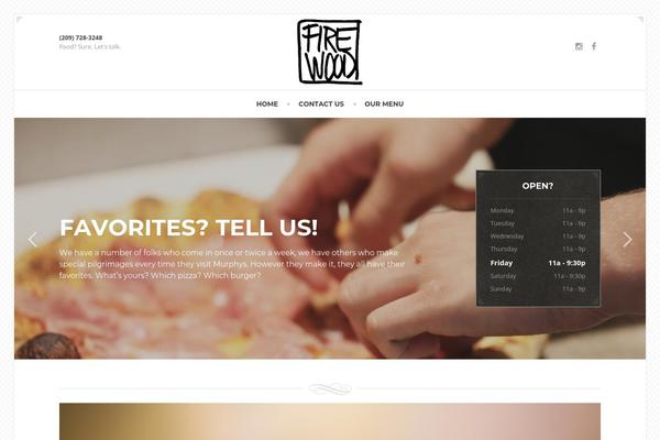 firewoodeats.com site used Restaurant-child