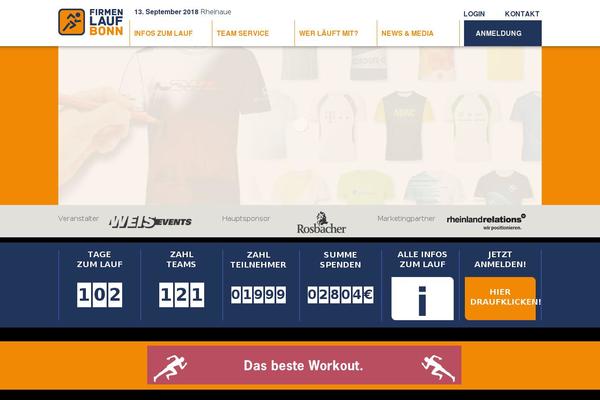 firmenlauf-bonn.de site used Fila