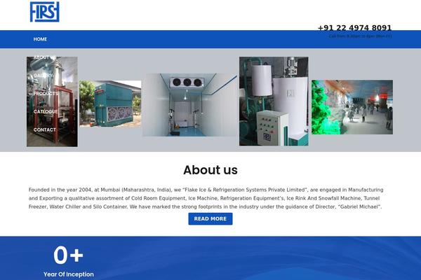 Impreza theme site design template sample