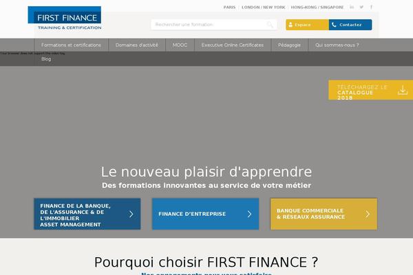 first-finance.fr site used Limpide