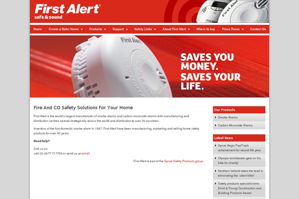 firstalert.co.uk site used Classy1.02