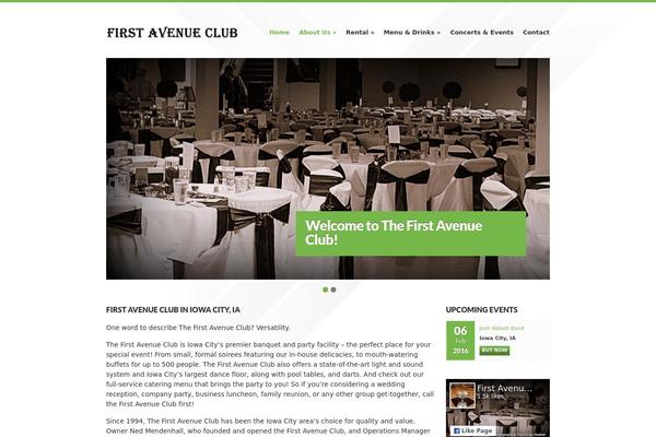 firstavenueclub.com site used Wp_muzak5-v4.2