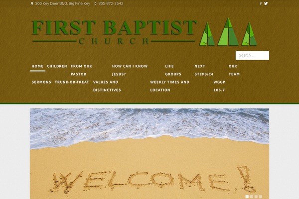 firstbaptistbpk.com site used Morgan-v1-0