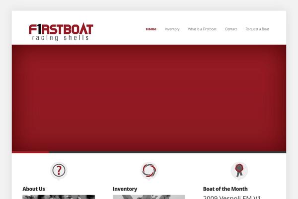 firstboatracing.com site used Foxy