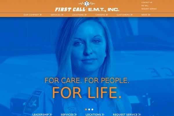 firstcall-ambulance.com site used Firstcall