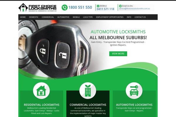 firstchoicelocksmiths.com.au site used First-choice