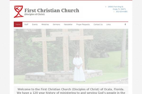 firstchristianocala.org site used Anchor-theme