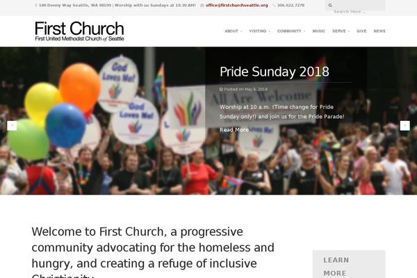 firstchurchseattle.org site used Organic-nonprofit-child