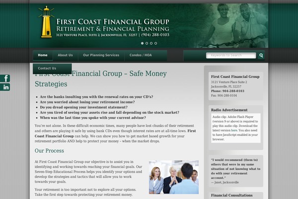 Twenty Ten theme site design template sample