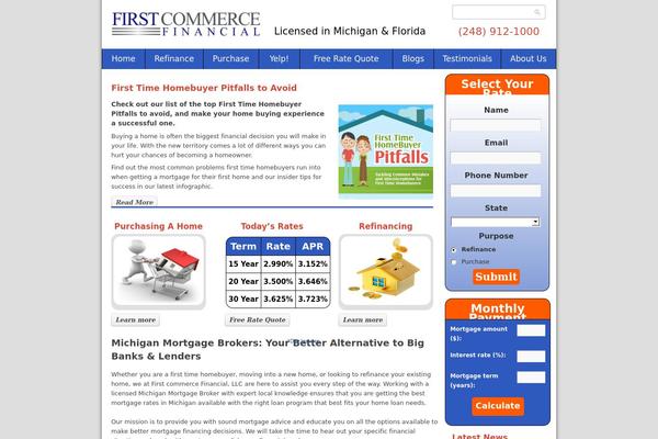 Firma theme site design template sample