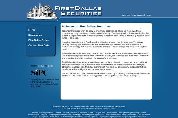 firstdallas.com site used Firstdallas