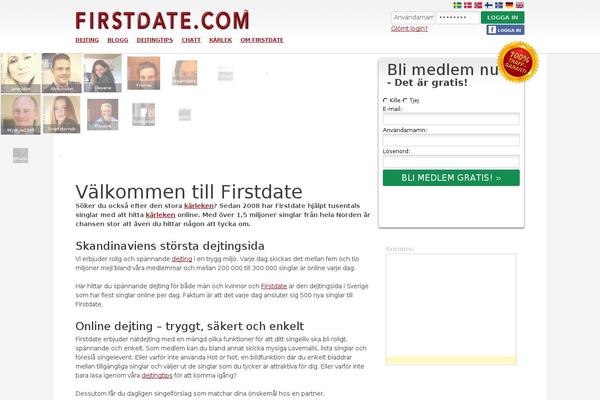 firstdate.se site used Firstdate