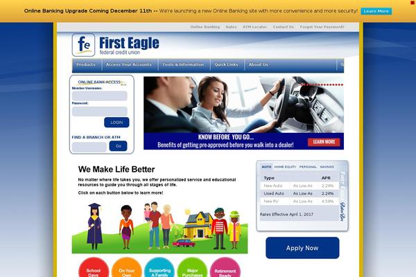 firsteaglefcu.com site used Fefcu