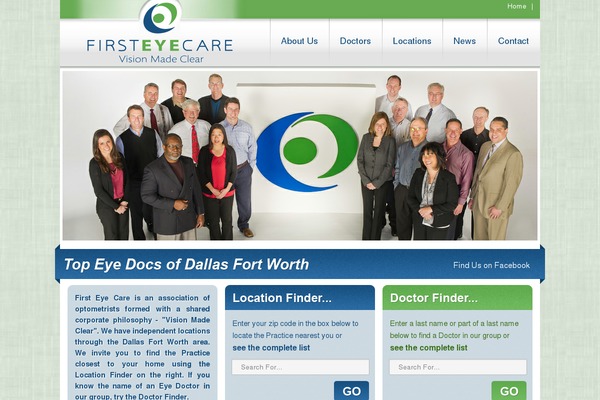 firsteyecare.com site used W3sols