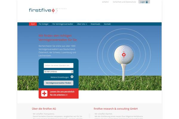 firstfive.com site used Ff