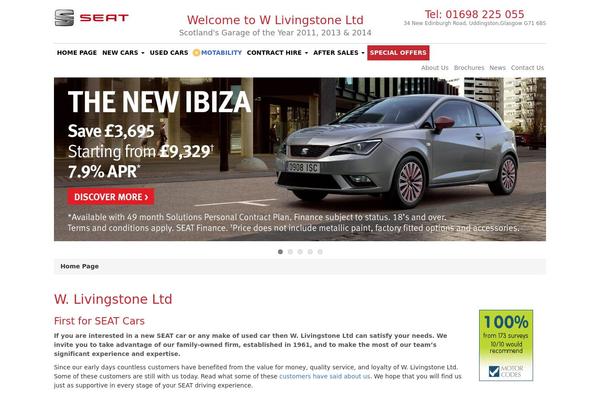 firstforseatcars.com site used Bootstrap-genesis-wll