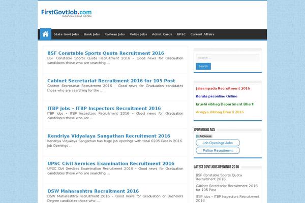 firstgovtjob.com site used Wapmaster