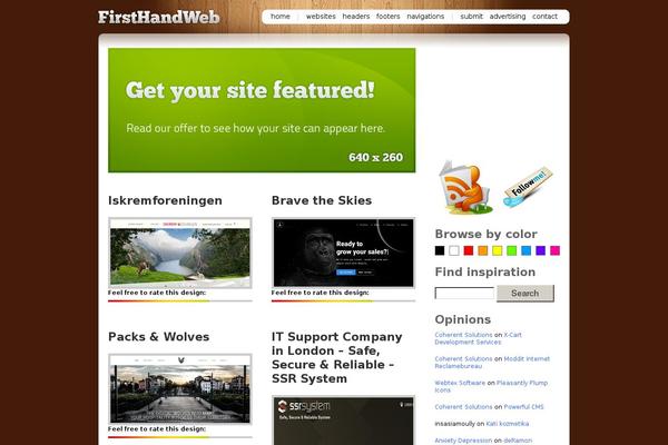 firsthandweb.com site used Firsthandweb