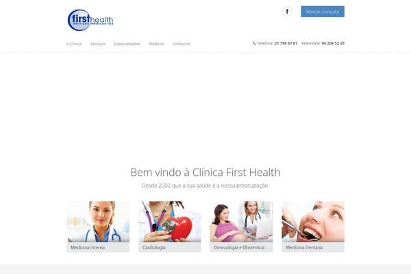 firsthealth.pt site used Firsthealth